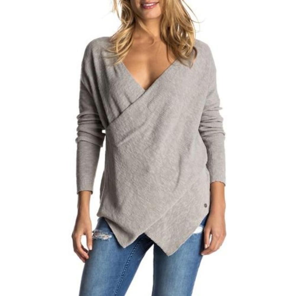 Roxy Love at First Light Wrap Sweater - WORN ONCE!